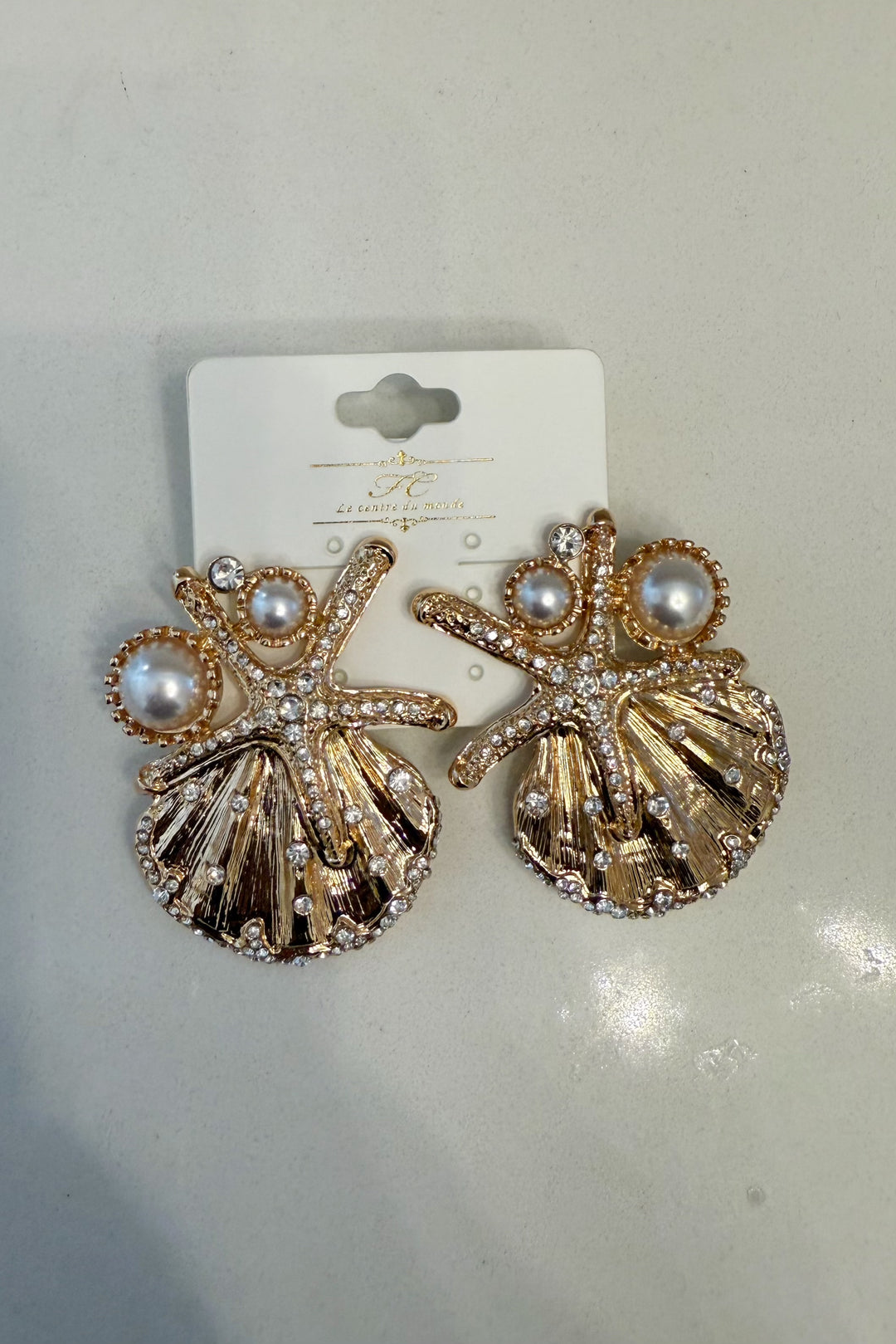 Under the sea Earrings (Gold)