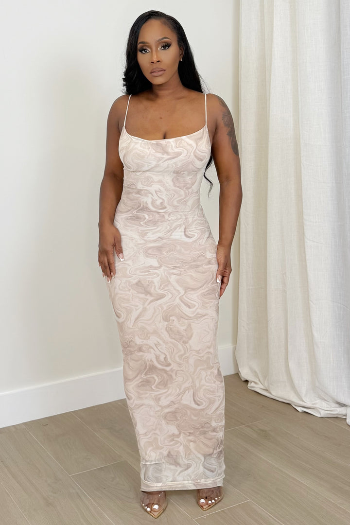 The Mocha Marble Maxi