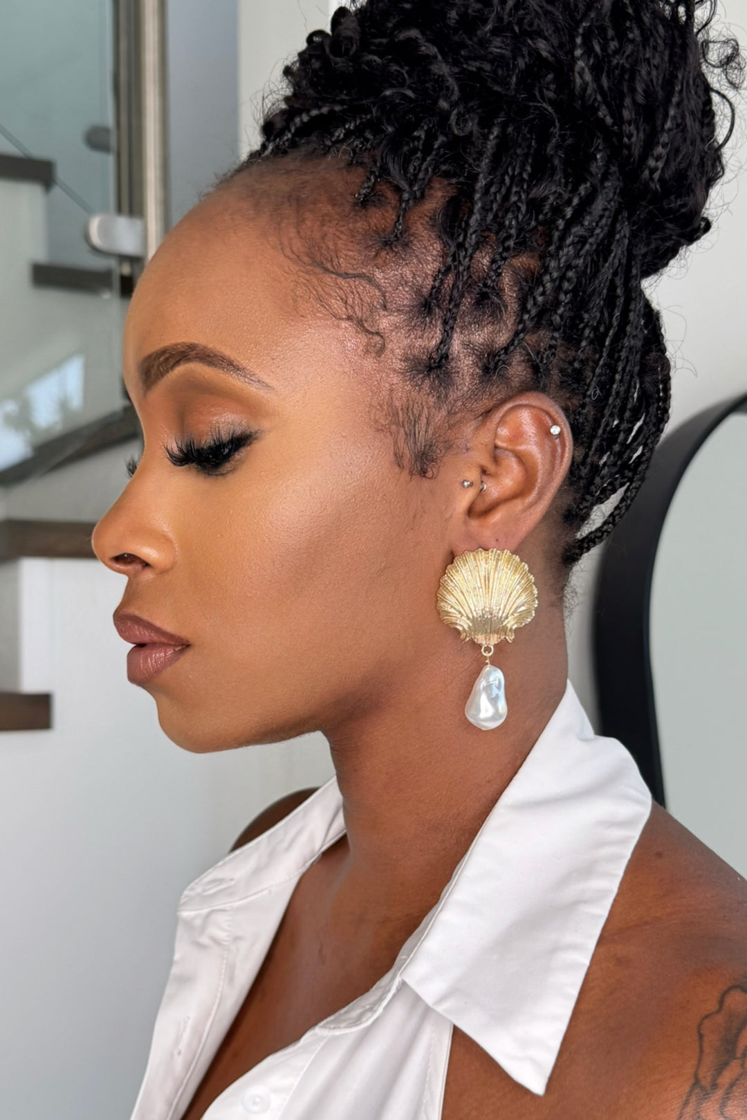 Pearl Drop Earring