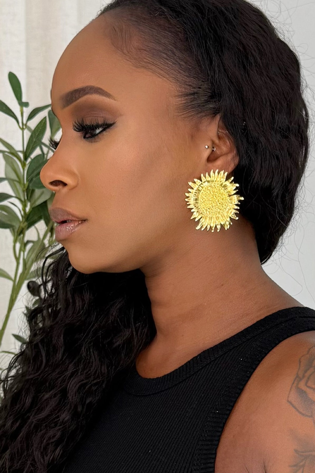 Sunflower Earrings