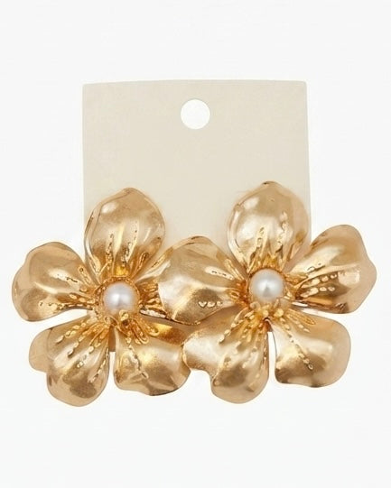 Hibiscus Bloom Earrings