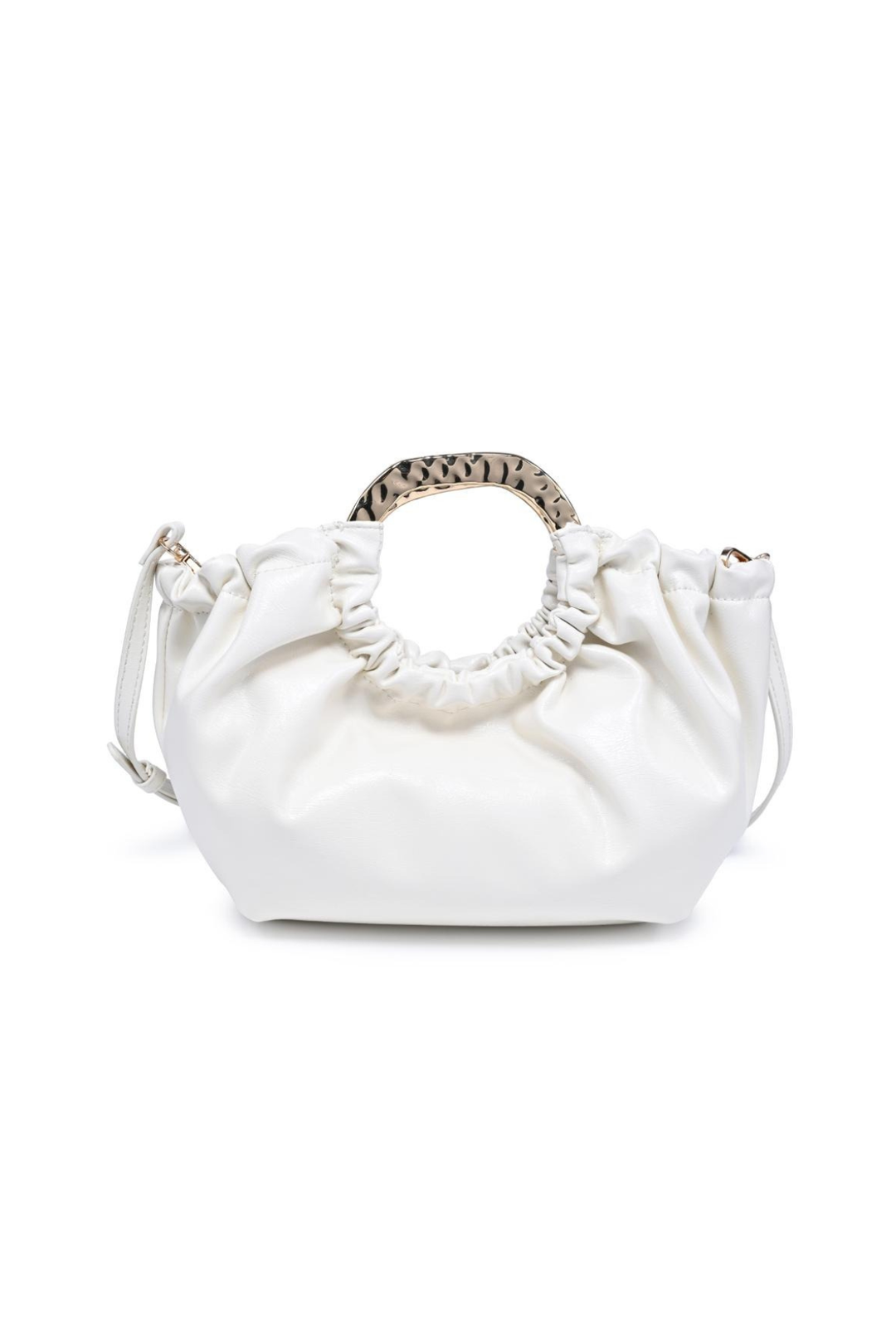 Luxe Gathered Handle Bag