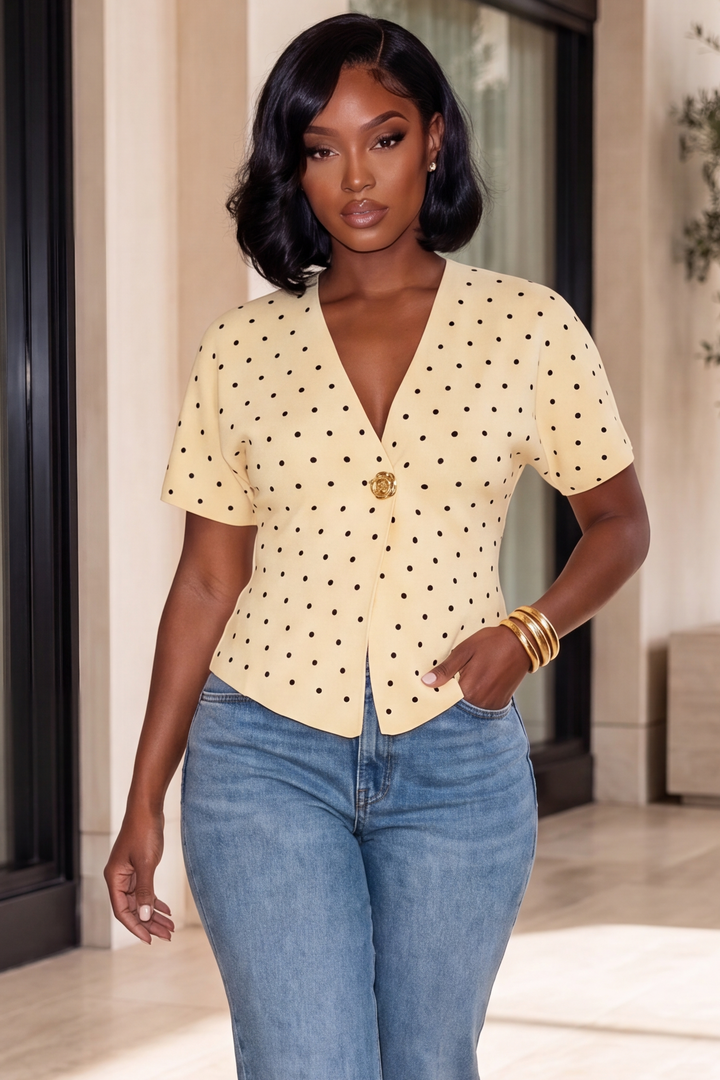 The Parisian Dot Top [Buttercream]
