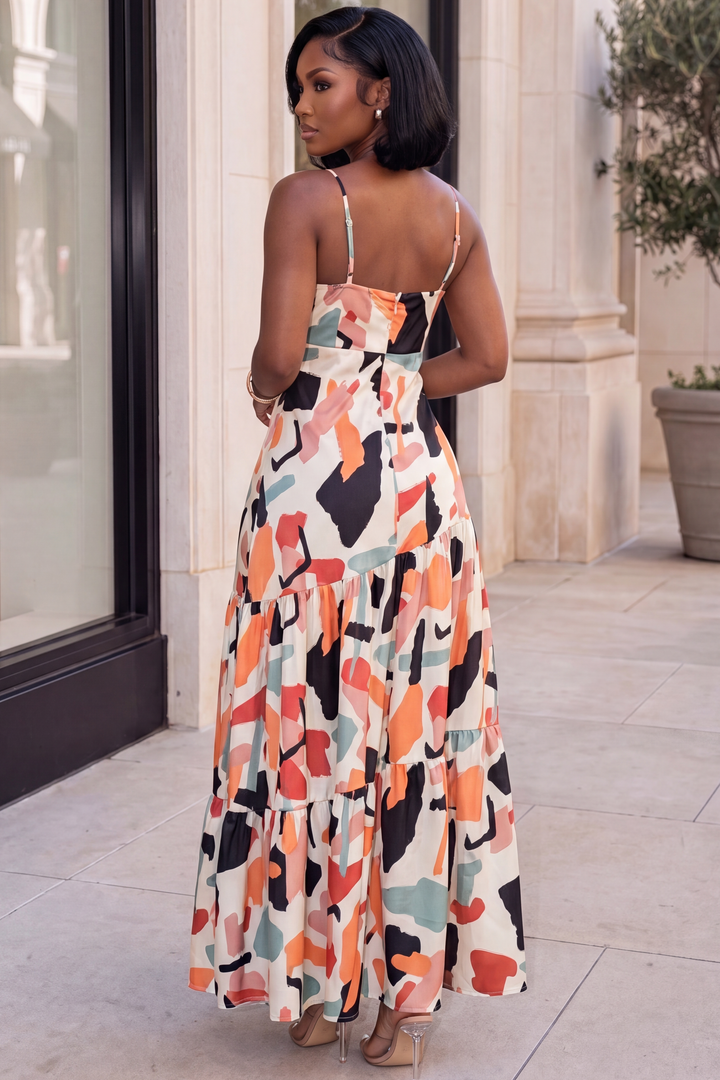 The Abstract Muse Dress [Multi]