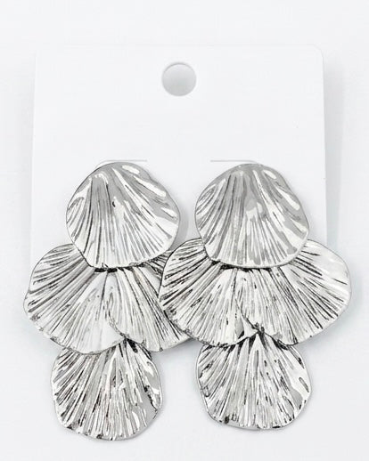 Majestic Petal Cluster Earrings