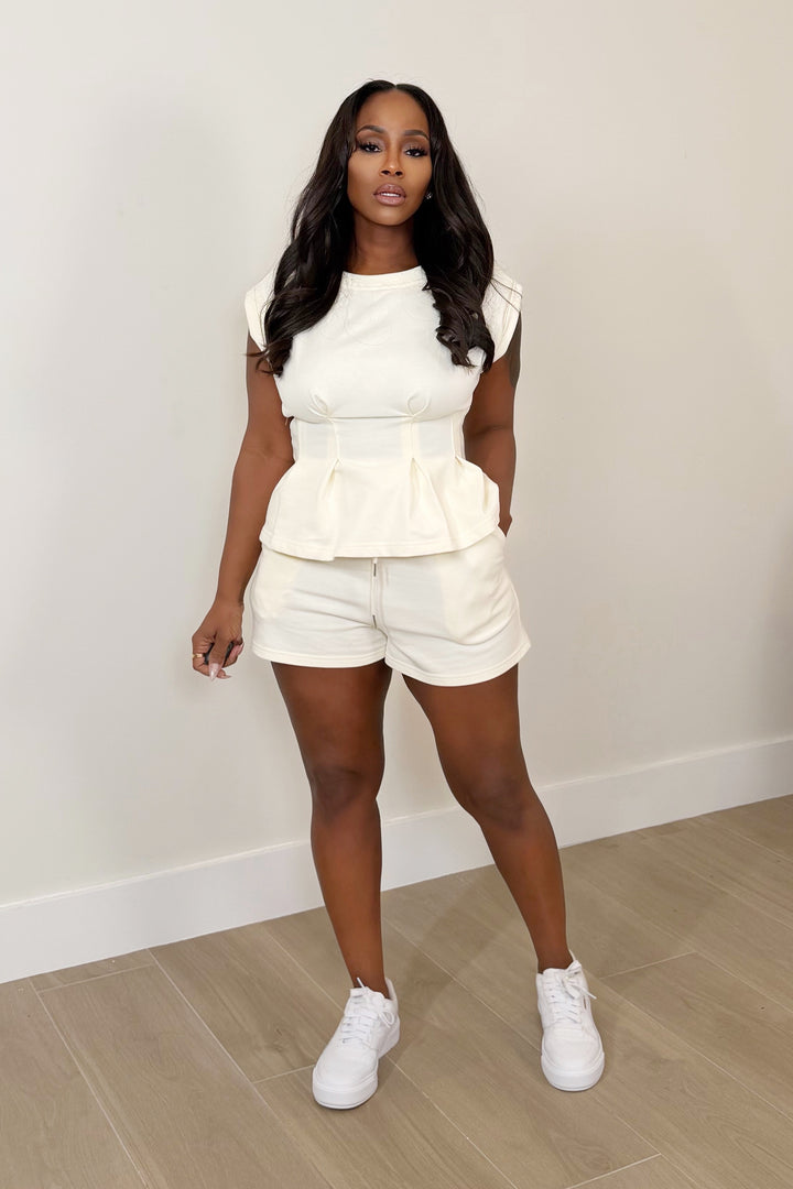 Soft Sculpt Lounge Short Set