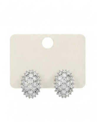 Diamond Crescent Studs