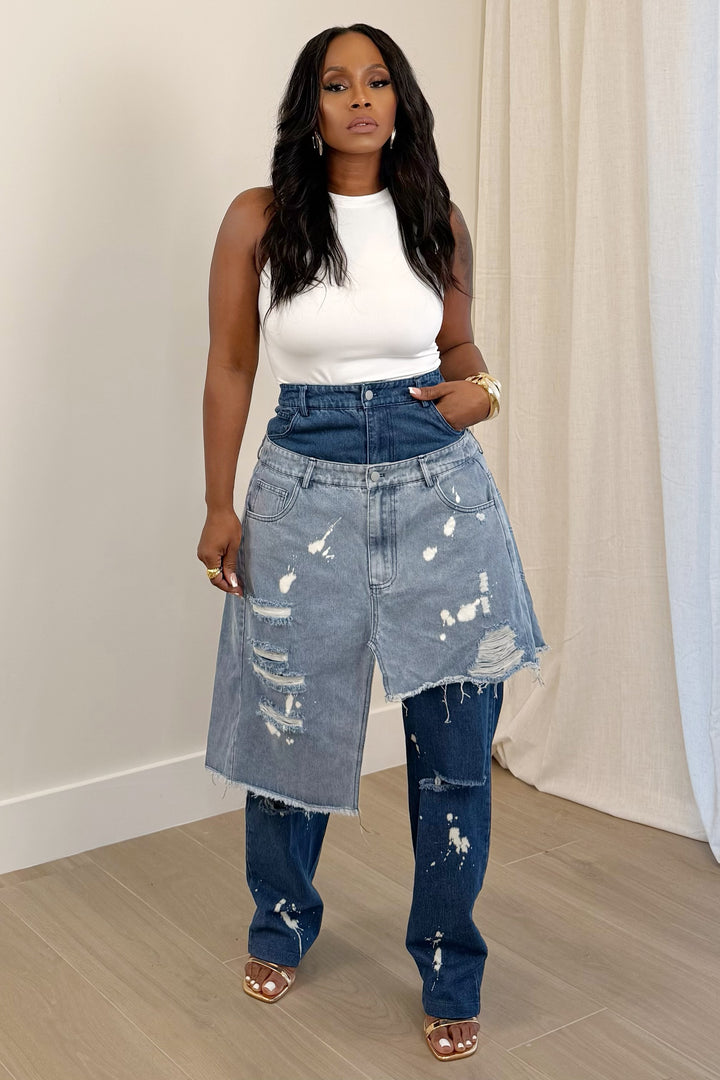Double Dare Deconstructed Denim