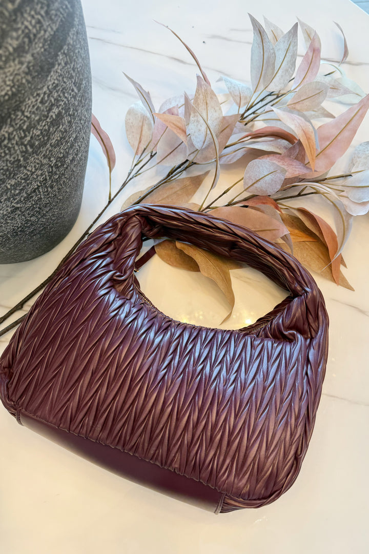 Amara Ridge Leather shoulder bag