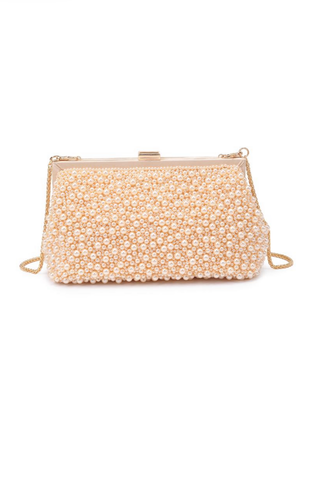 The Pearl Affair Clutch [Champagne]