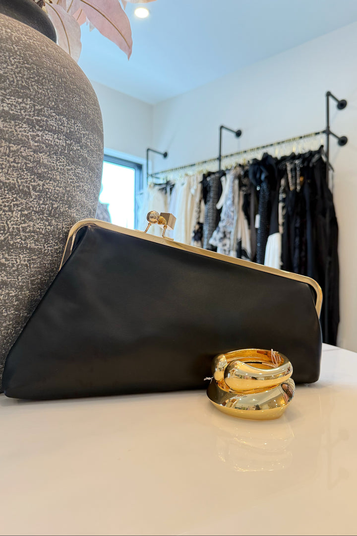 Helena Kiss lock Clutch