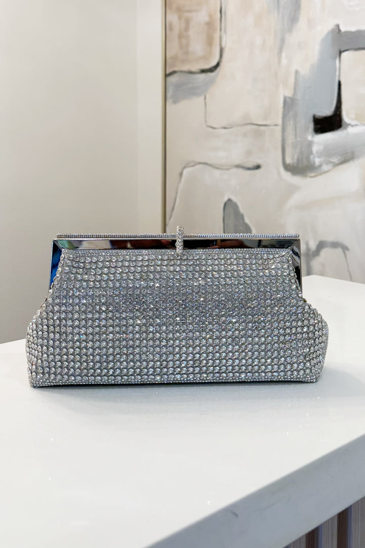 Open Rhinstone clutch