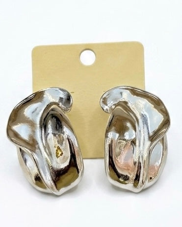 The Molten Calla Lily Earrings