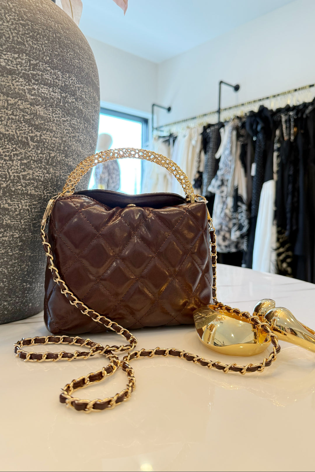 Kenia Puff Handbag