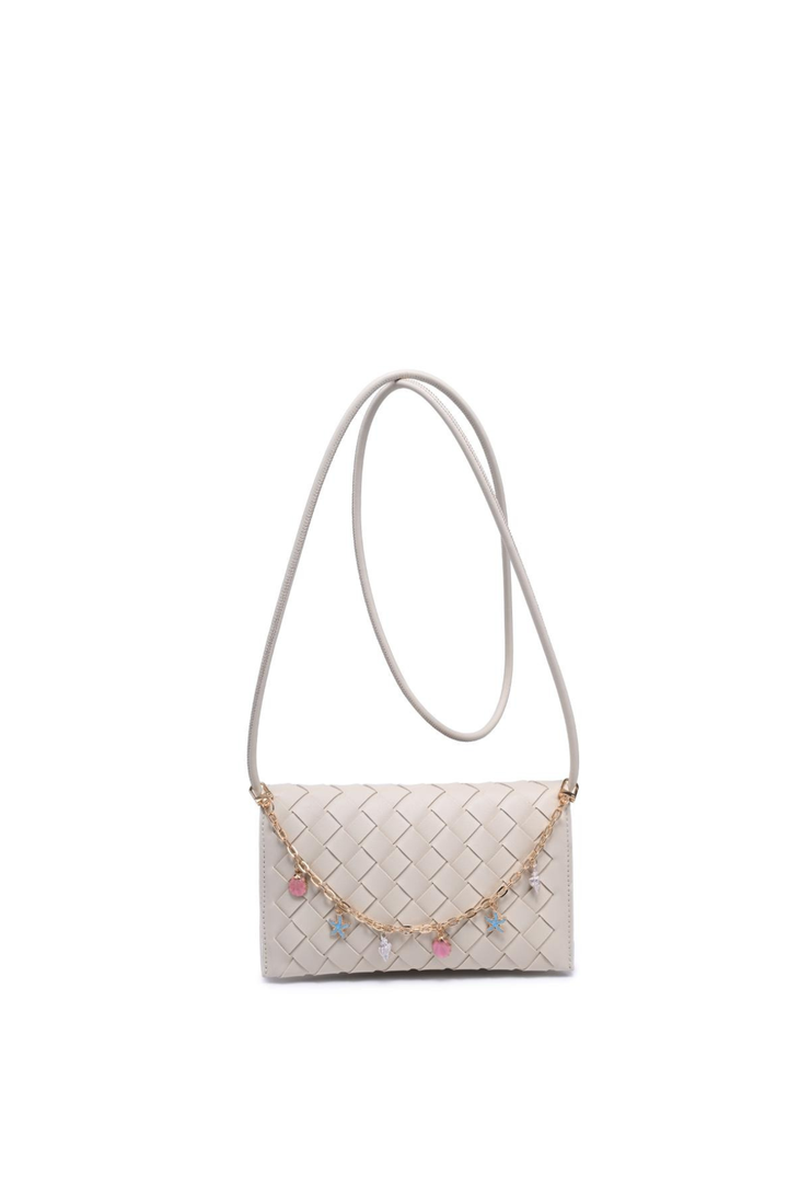 Charm Luxe Woven Crossbody