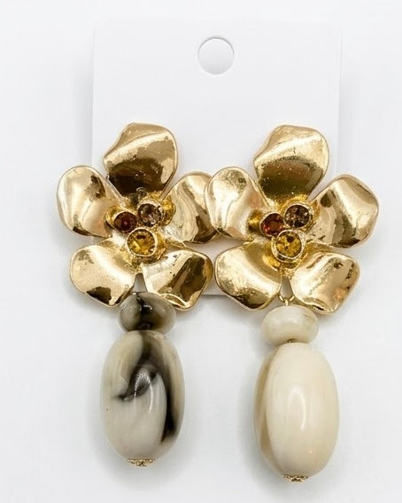 Flora Drop Earrings