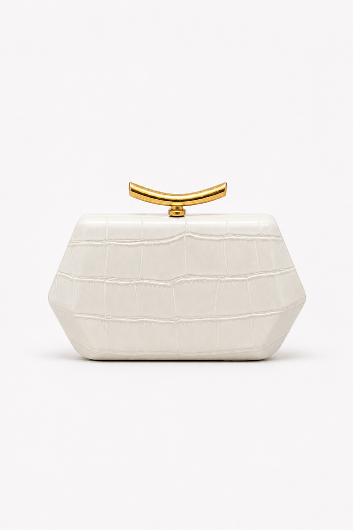 The Luxe Curve Clutch