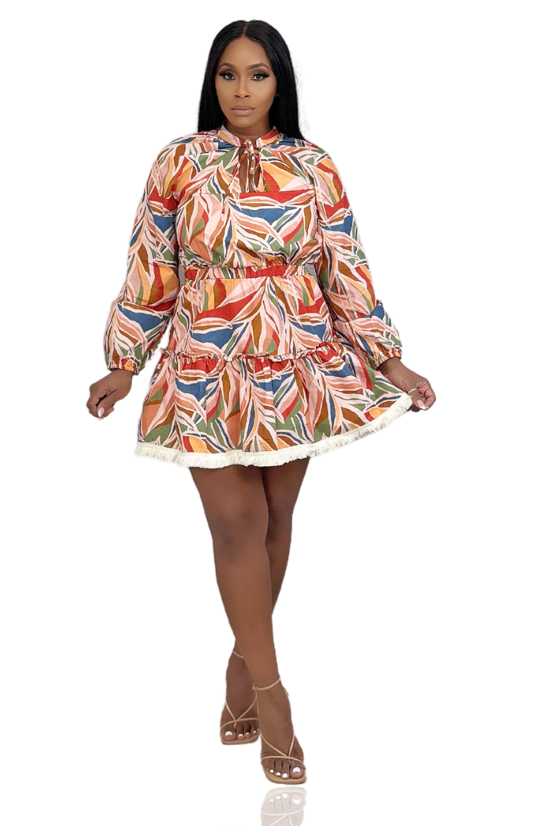 Perfect Fall Mini Dress – Polkadotz Boutique