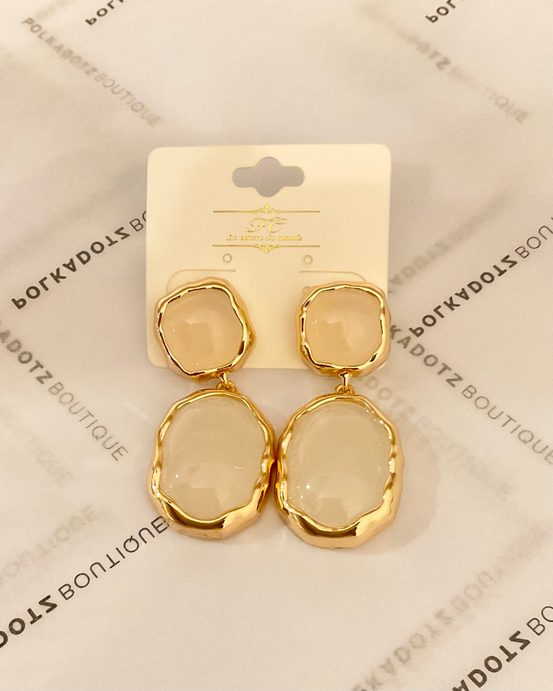 The willow cascade earrings