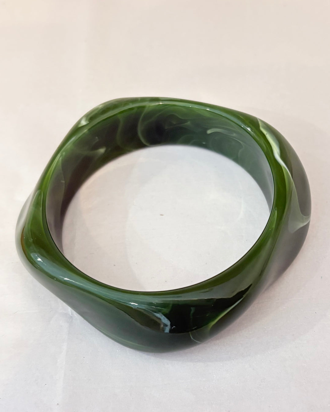 The Chroma Swirl Resin Bangles