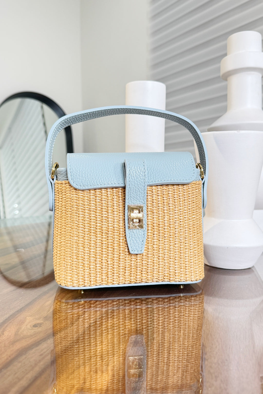 Latch Over Inspired Real Leather Handbag (Copy)