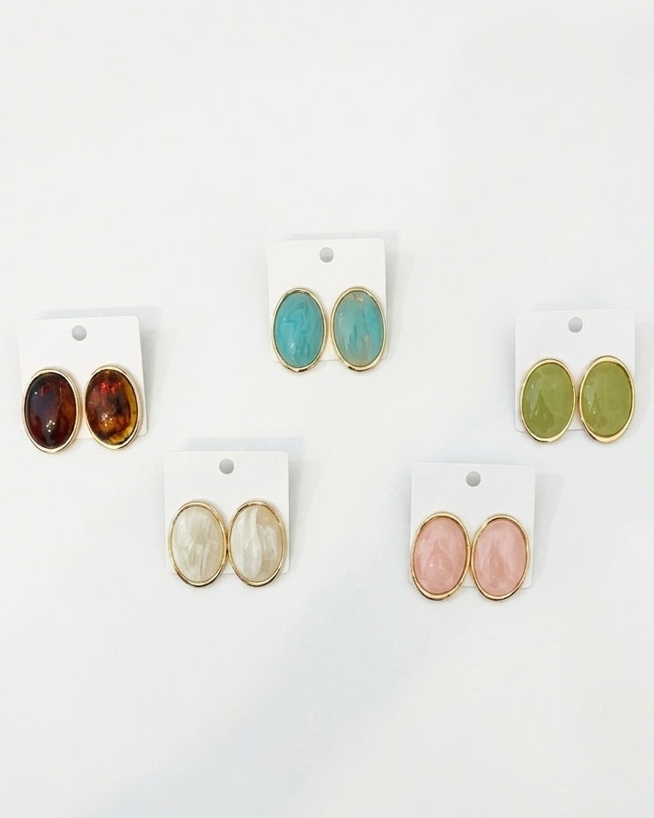The Stella Marbled Studs