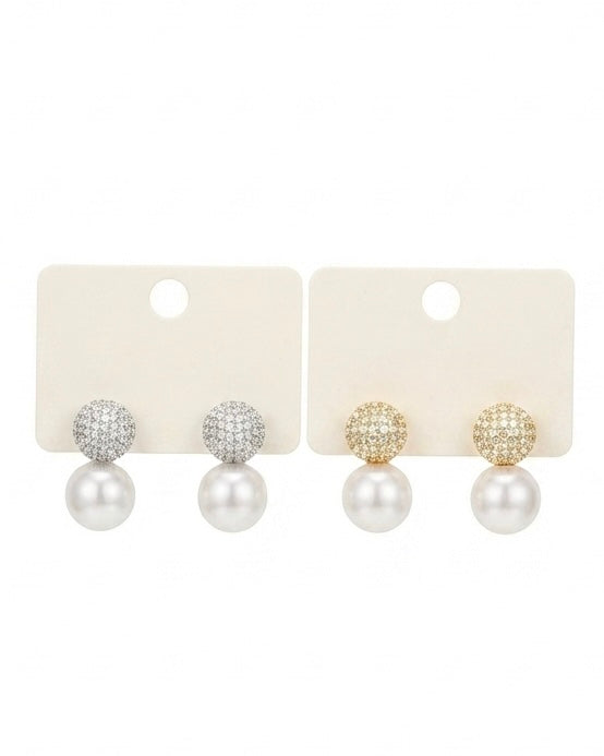 Monroe Pearl Earrings