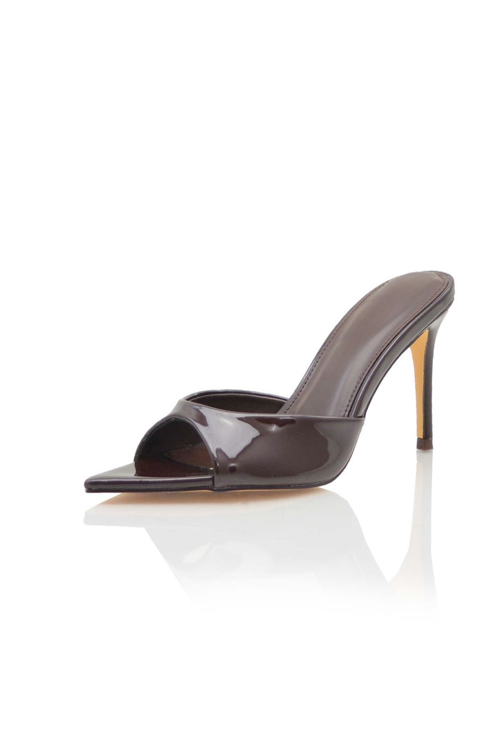 After Hours Stiletto Mule Heed