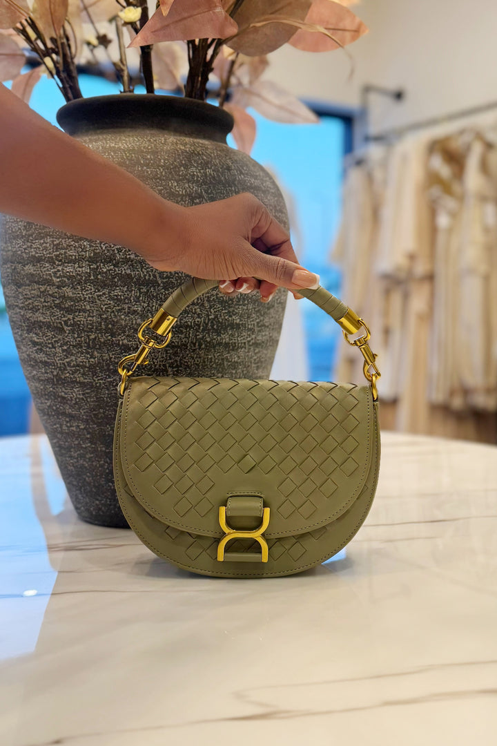 Classic Weave Handle Bag