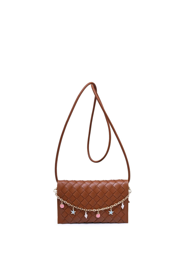 Charm Luxe Woven Crossbody