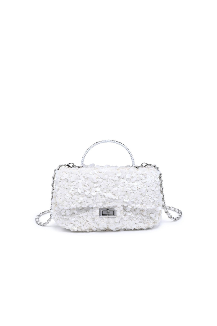 Midnight Glam Sequin Handbag