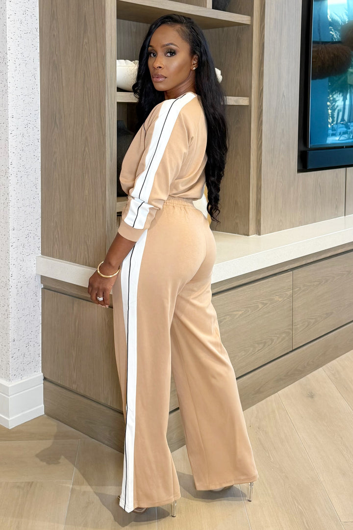 The Luxe Lounge Set (Beige)