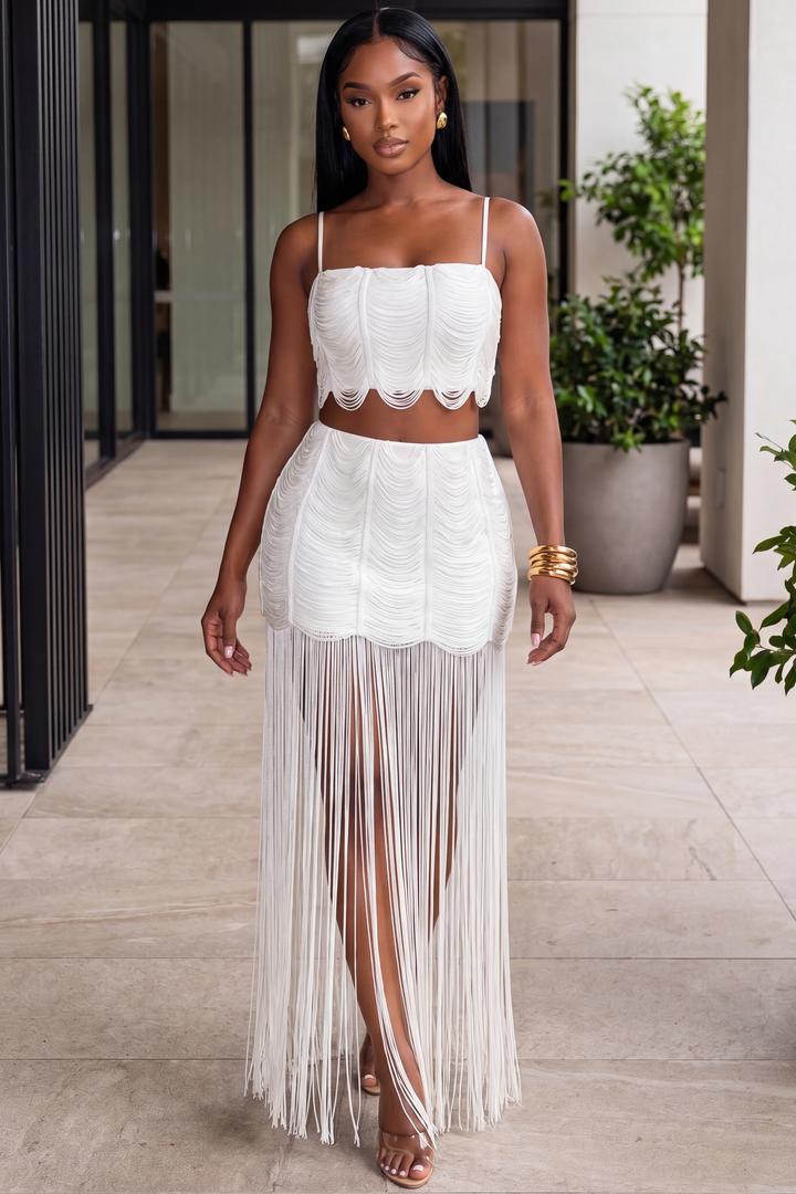The Ivory Fringe Affair Set [White]