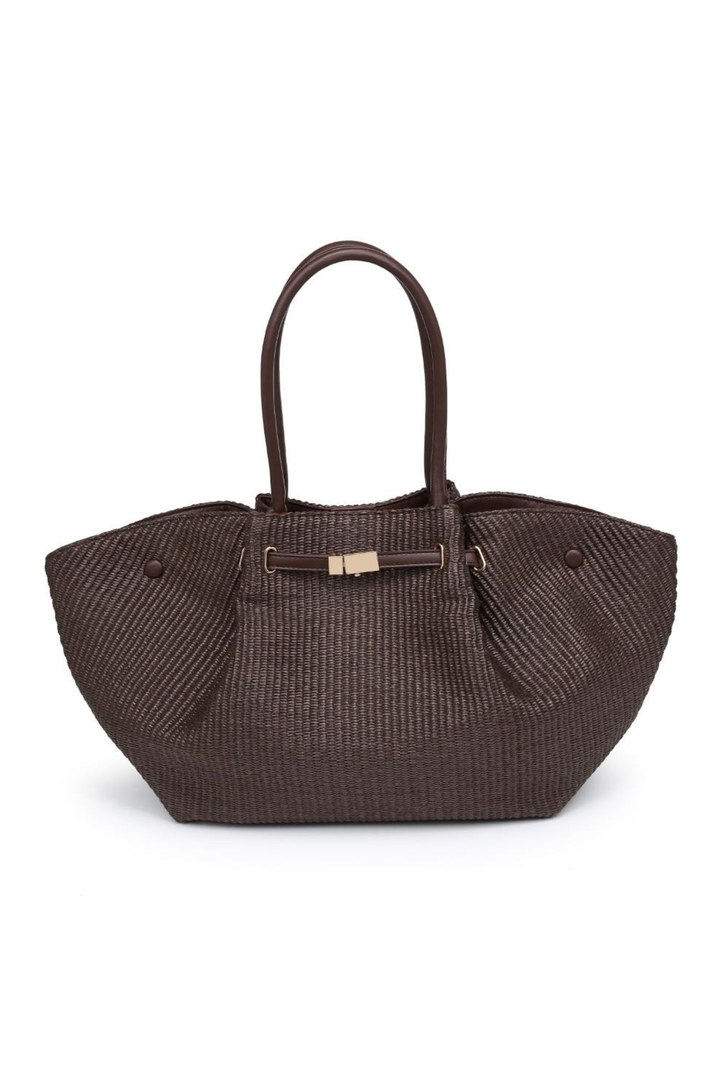 Coastal Luxe Woven Tote