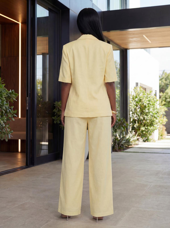 Golden Hour Tailored Set [Buttercream]