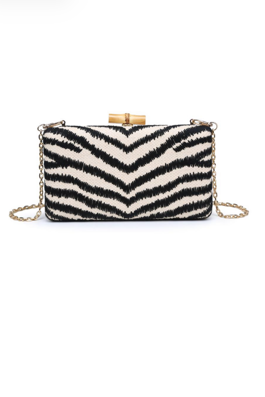 The Savannah Muse Clutch [Black/Ivory]