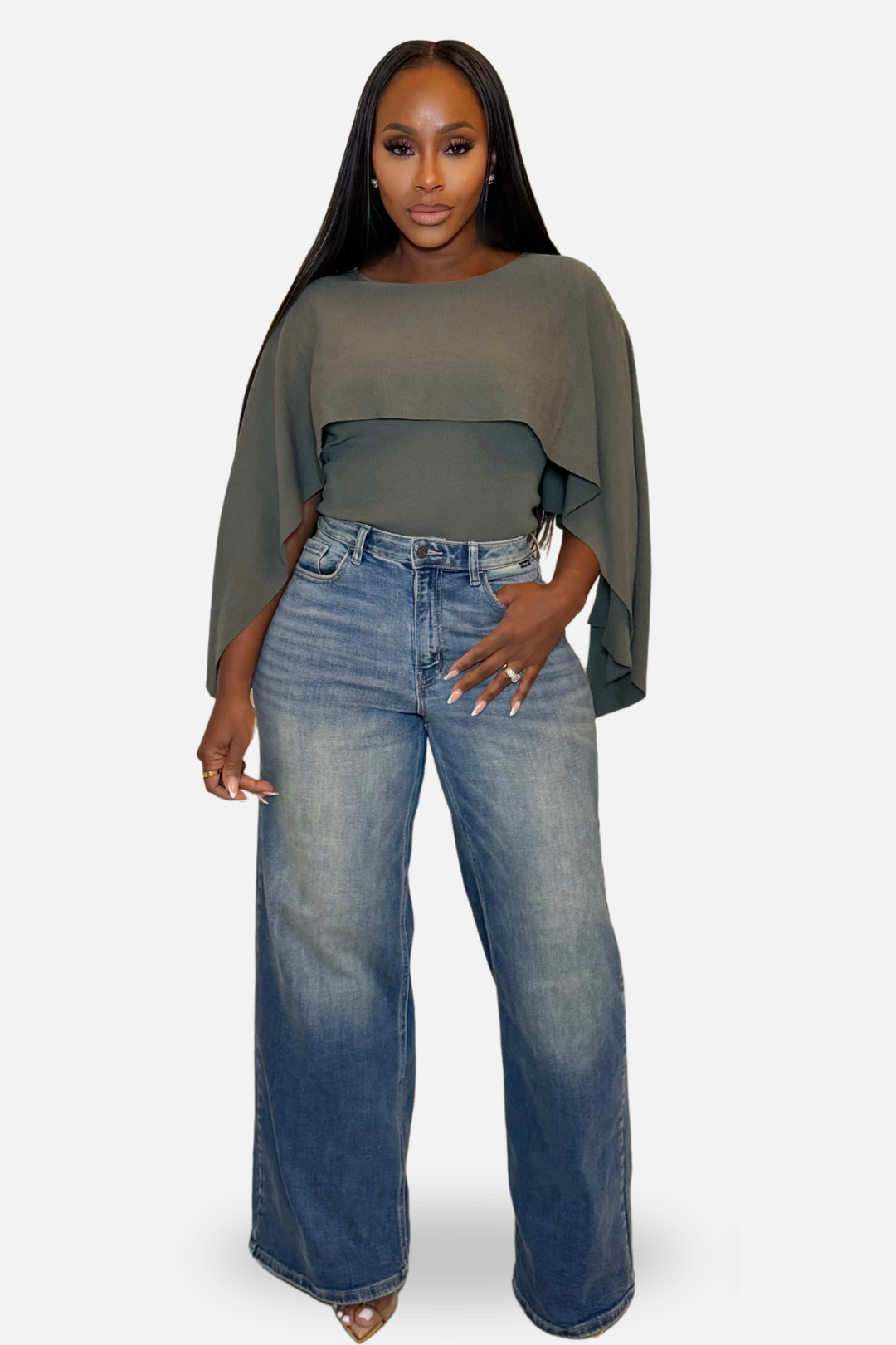 The Capri Convertible Knit Top [Cream]