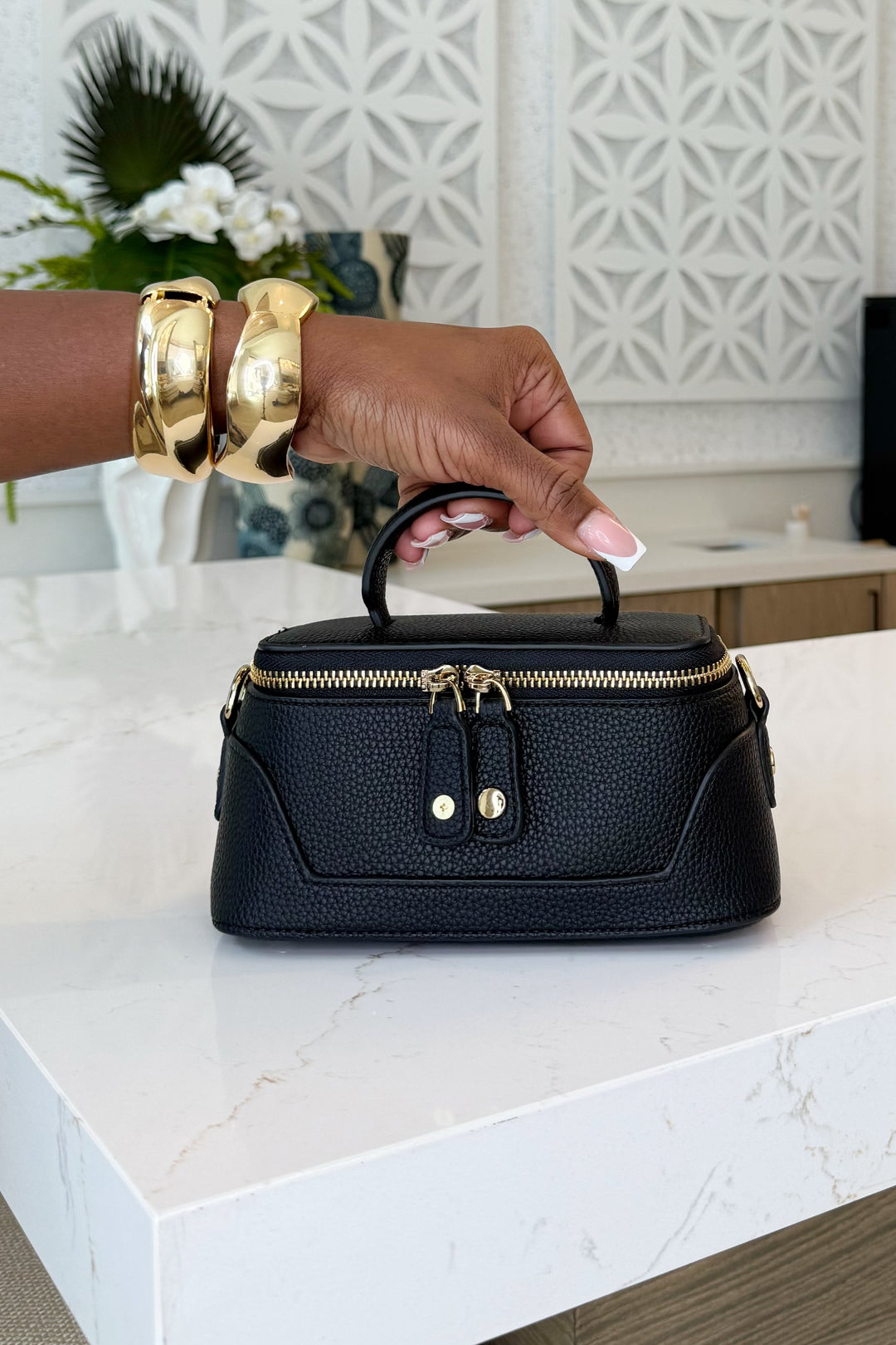 Square Handle mini Bag