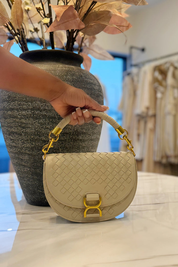 Classic Weave Handle Bag