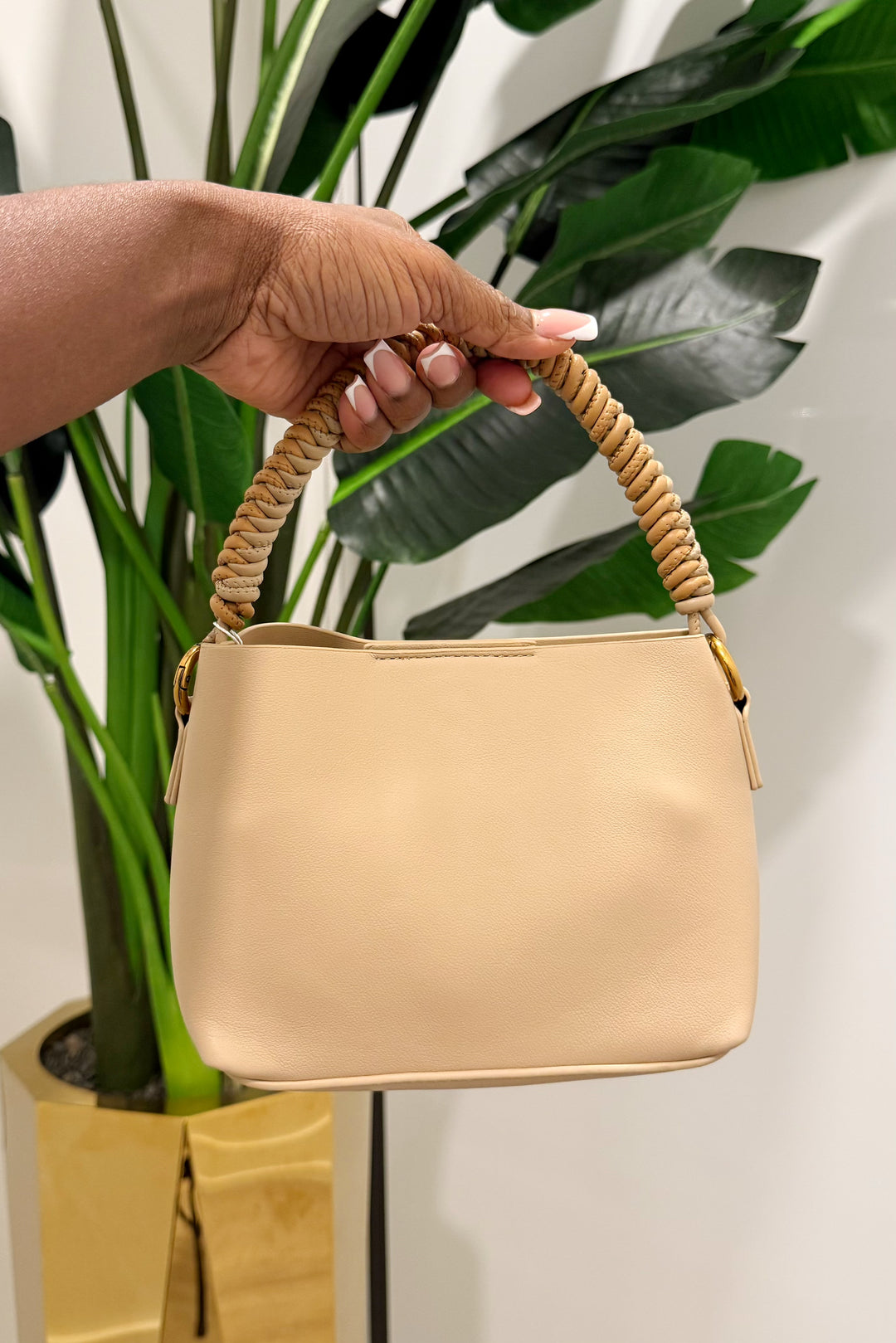 Rope Handle Mini Bag
