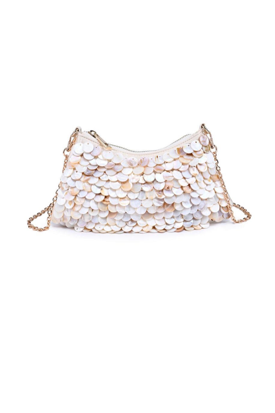 The Seaside Shimmer Bag [Ivory]