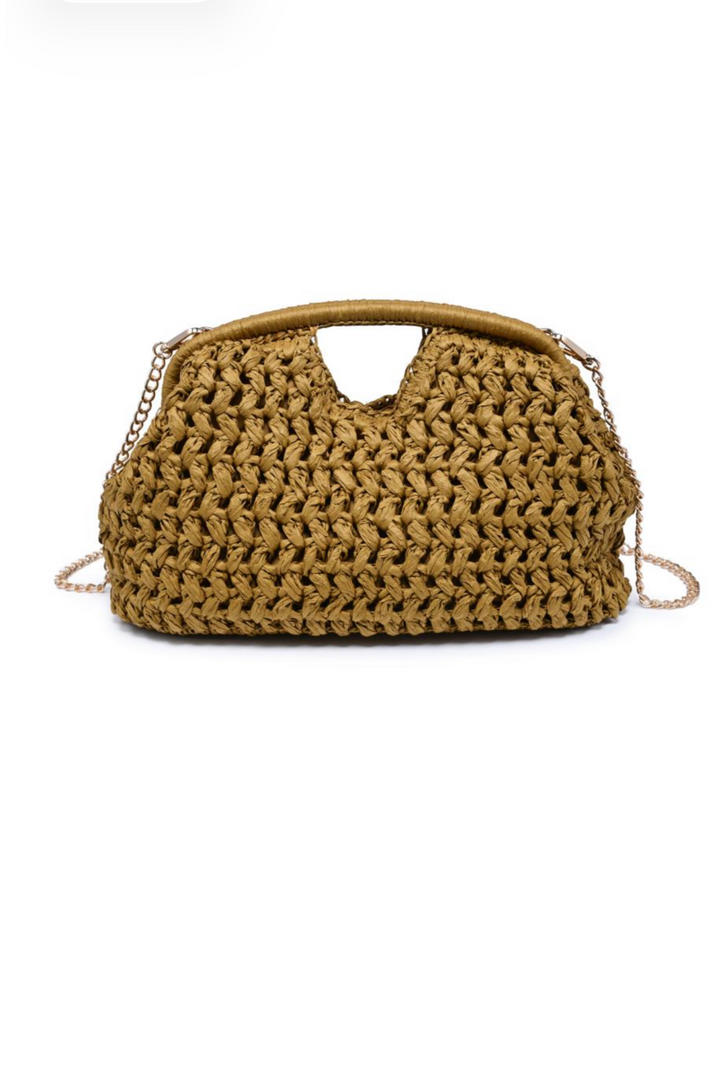 The Riviera Weave Clutch