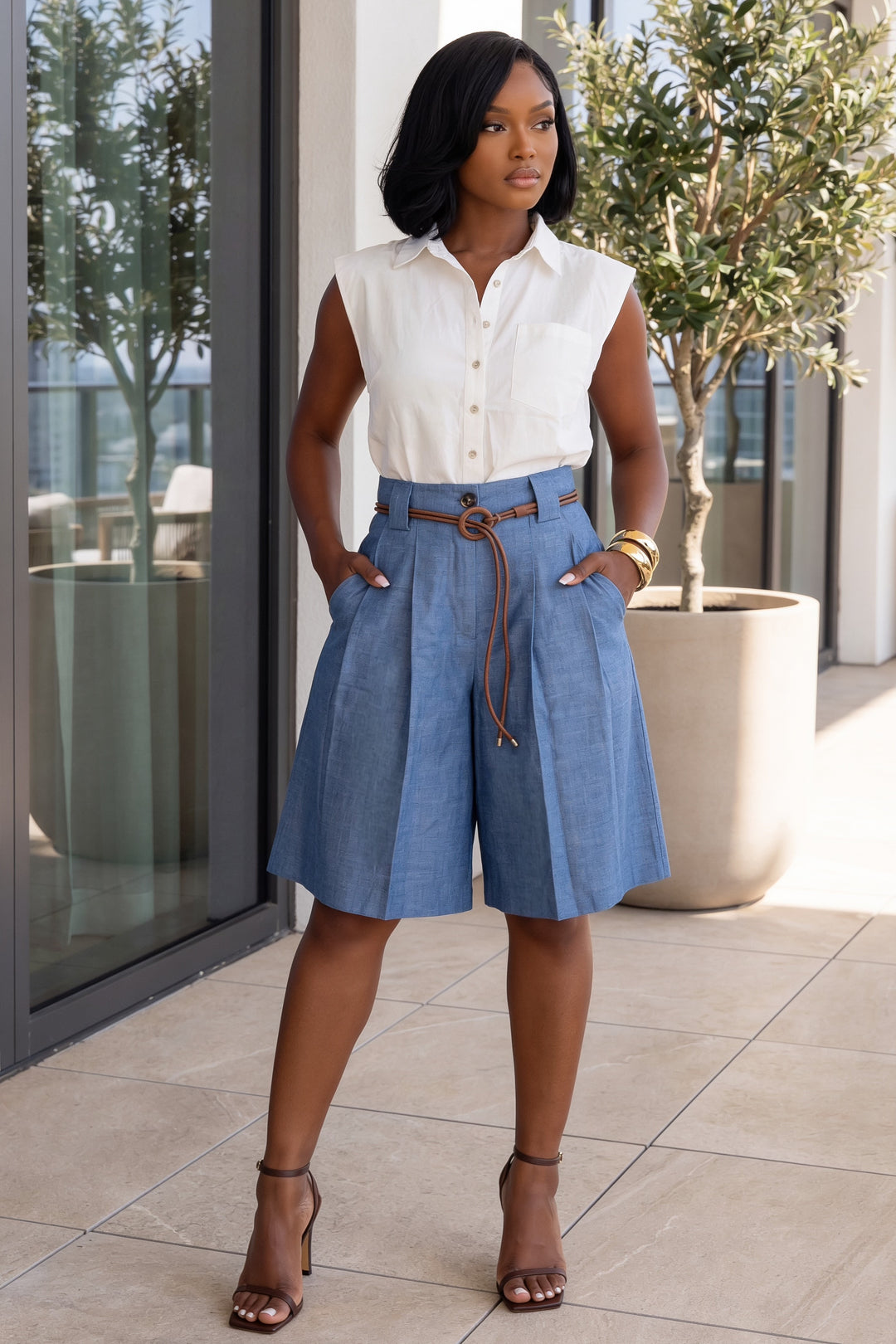 The City Stroll Bermuda Shorts