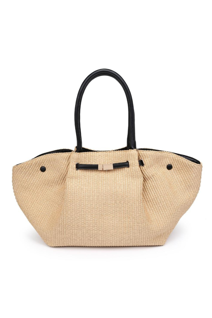 Coastal Luxe Woven Tote