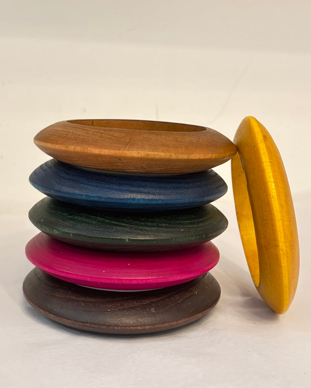 Bahama Palette Wood Bangles