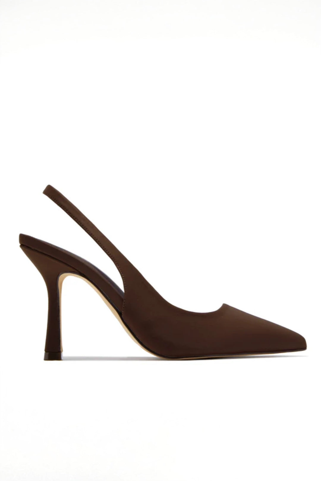 The Luxe Slingback heel (Brown)