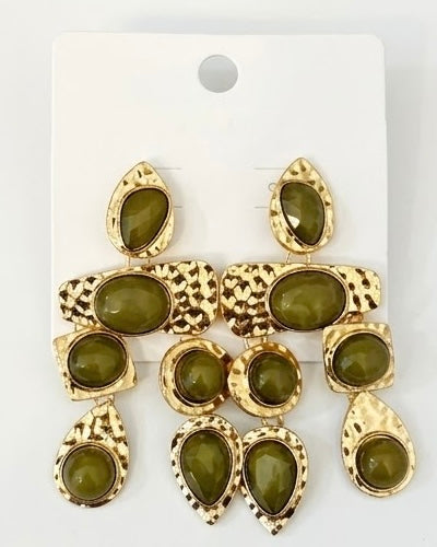 Vintage inspired drop earrings