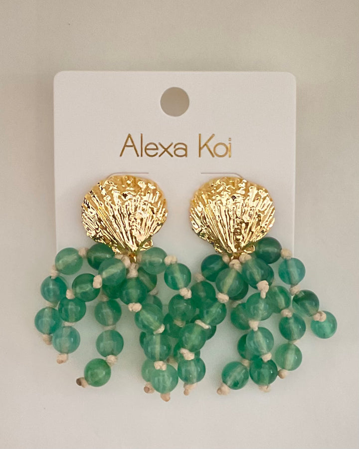 Oceania Shell Drop Earrings