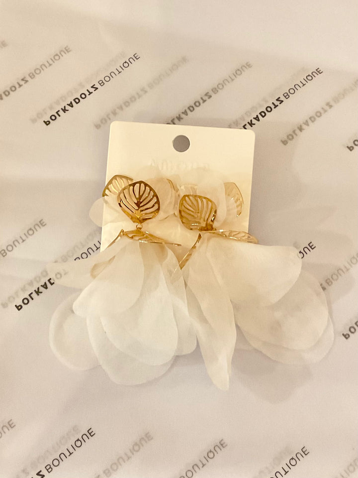 Petal Dropper Earrings