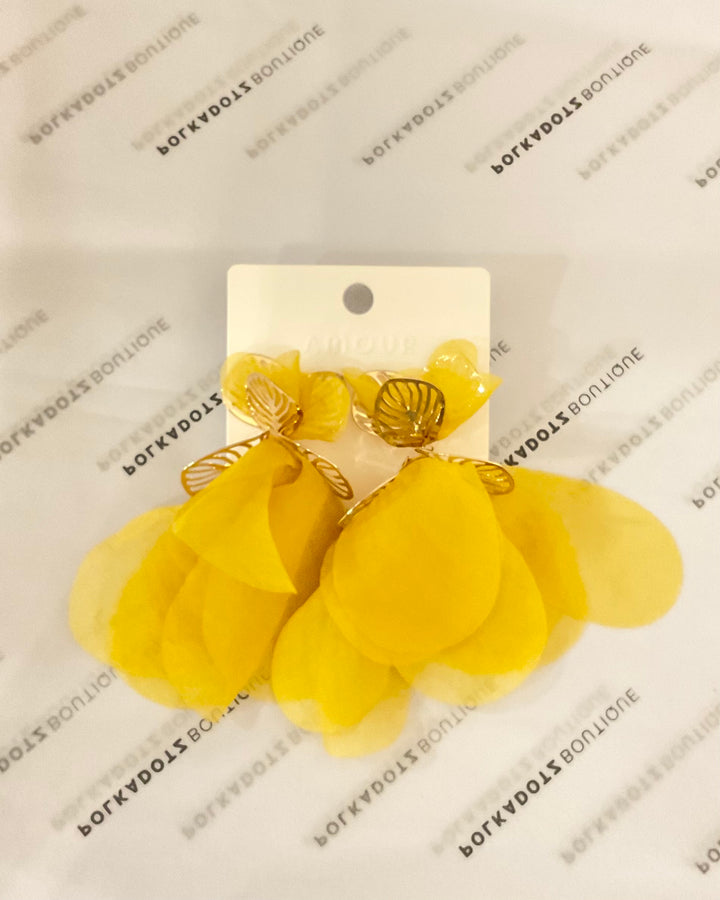 Petal Dropper Earrings